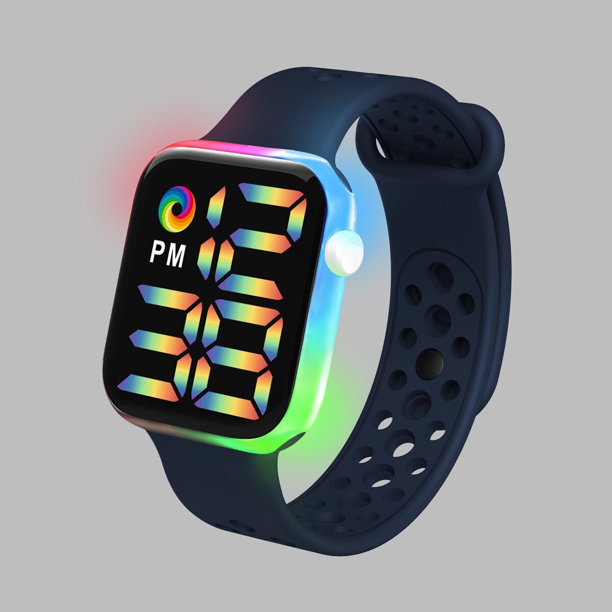 Reloj Digital de moda para niños y niñas, pulsera electrónica con pantalla LED luminosa, deportivo, nuevo