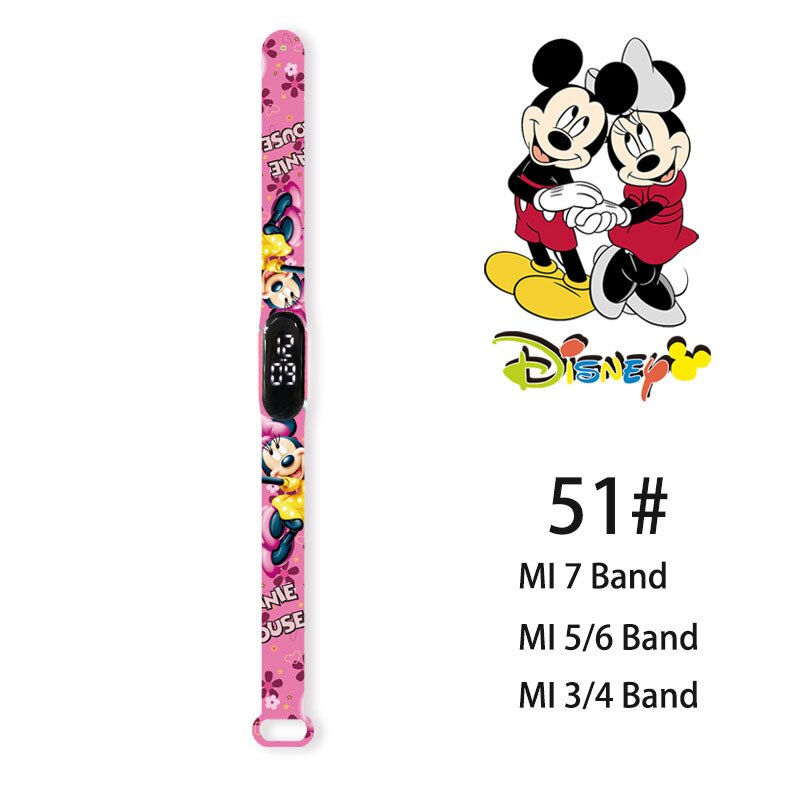 Disney 🌟 ¡Reloj para niños Disney con diseño de Mickey Mouse y Minnie Mouse! 🌟