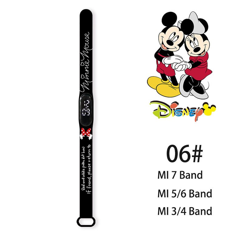Disney 🌟 ¡Reloj para niños Disney con diseño de Mickey Mouse y Minnie Mouse! 🌟