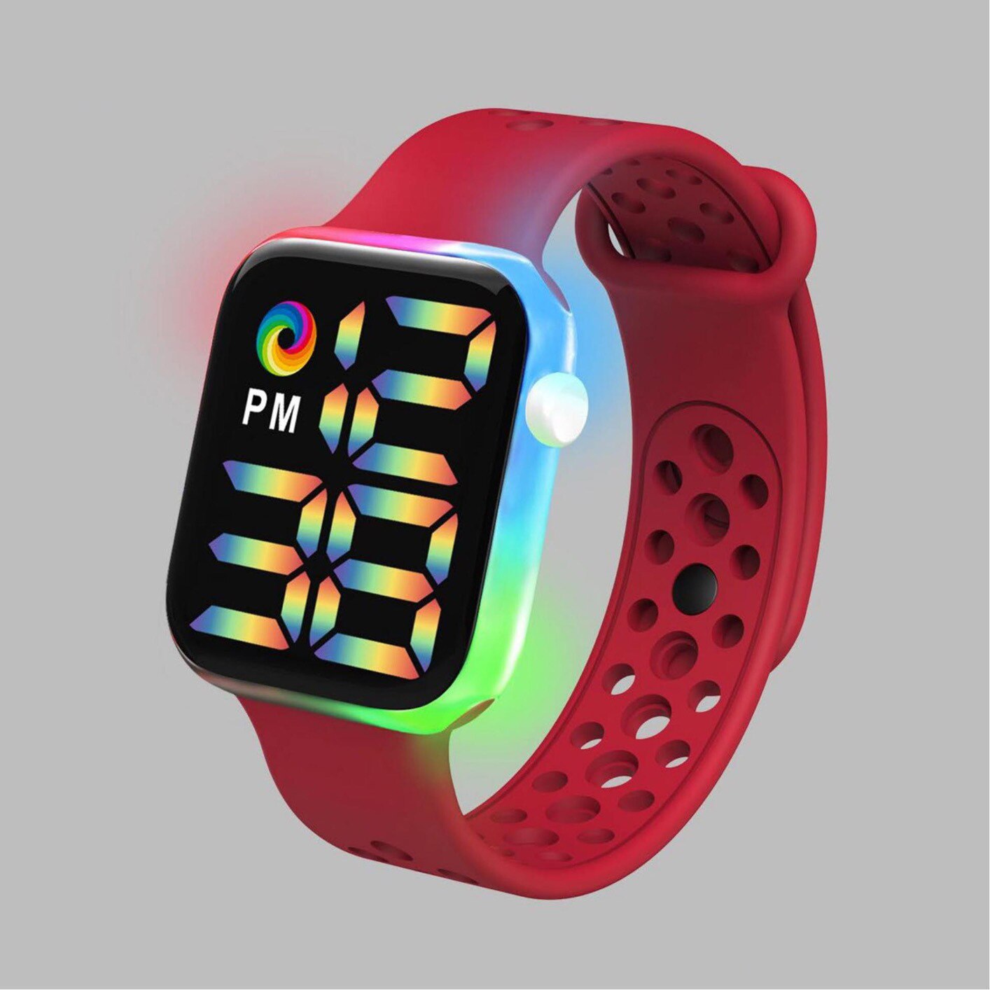 Reloj Digital de moda para niños y niñas, pulsera electrónica con pantalla LED luminosa, deportivo, nuevo
