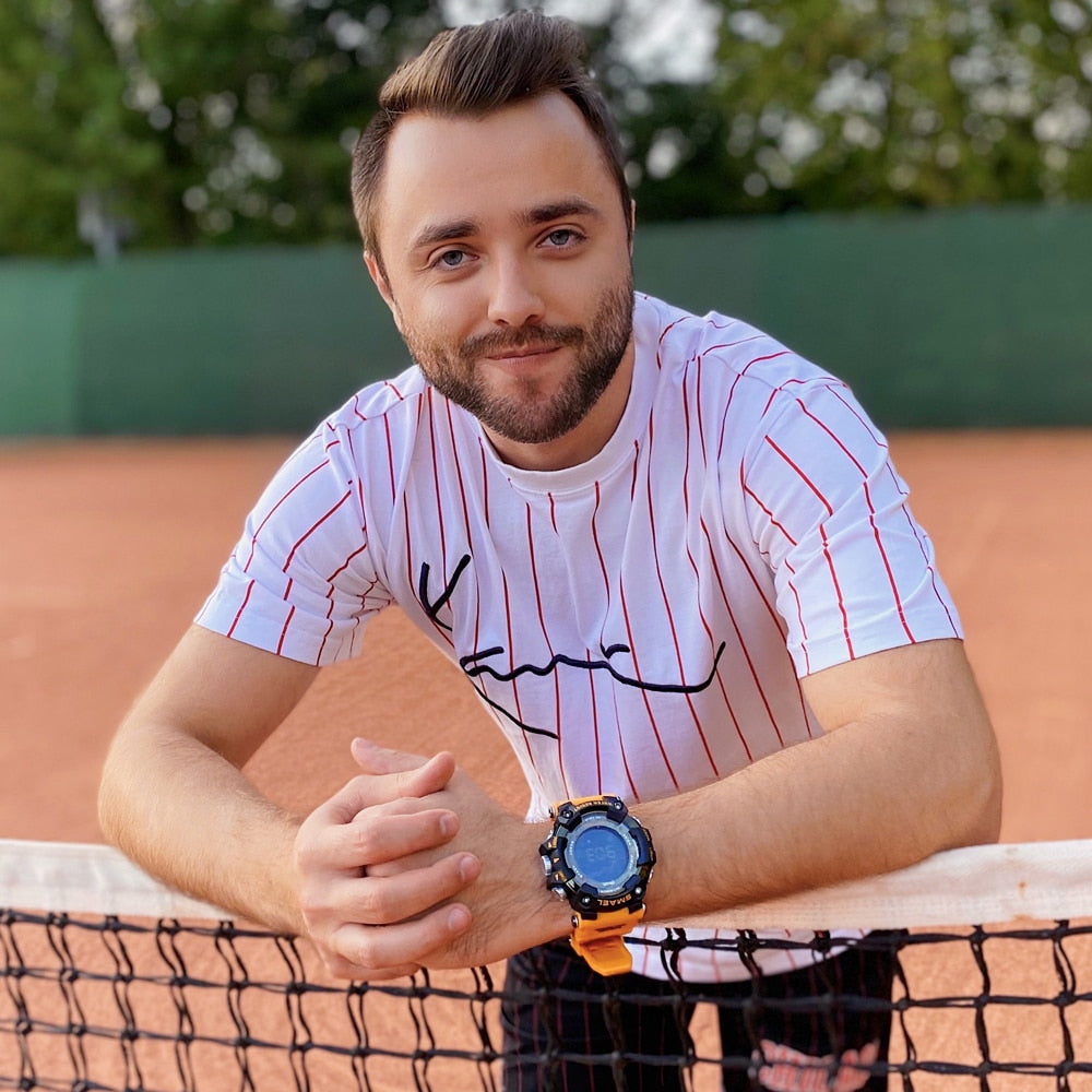 SMAEL Un reloj militar deportivo y resistente al agua, con funciones digitales de cronómetro. ¡Un reloj electrónico masculino perfecto para aventuras y deportes! ⌚🏃‍♂️💦