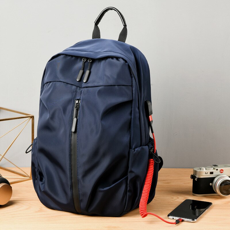 Mochila de negocios para hombre, bolsa de ordenador de tela Oxford para exteriores, bolsa de viaje.