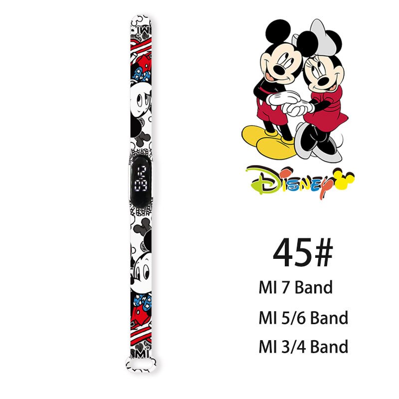 Disney 🌟 ¡Reloj para niños Disney con diseño de Mickey Mouse y Minnie Mouse! 🌟