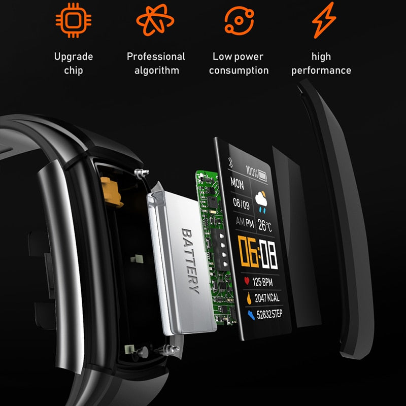 Smartwatch Deportivo C5S"! Un reloj inteligente para hombres y mujeres, compatible con Android e iOS. ⌚🏃‍♂️📱