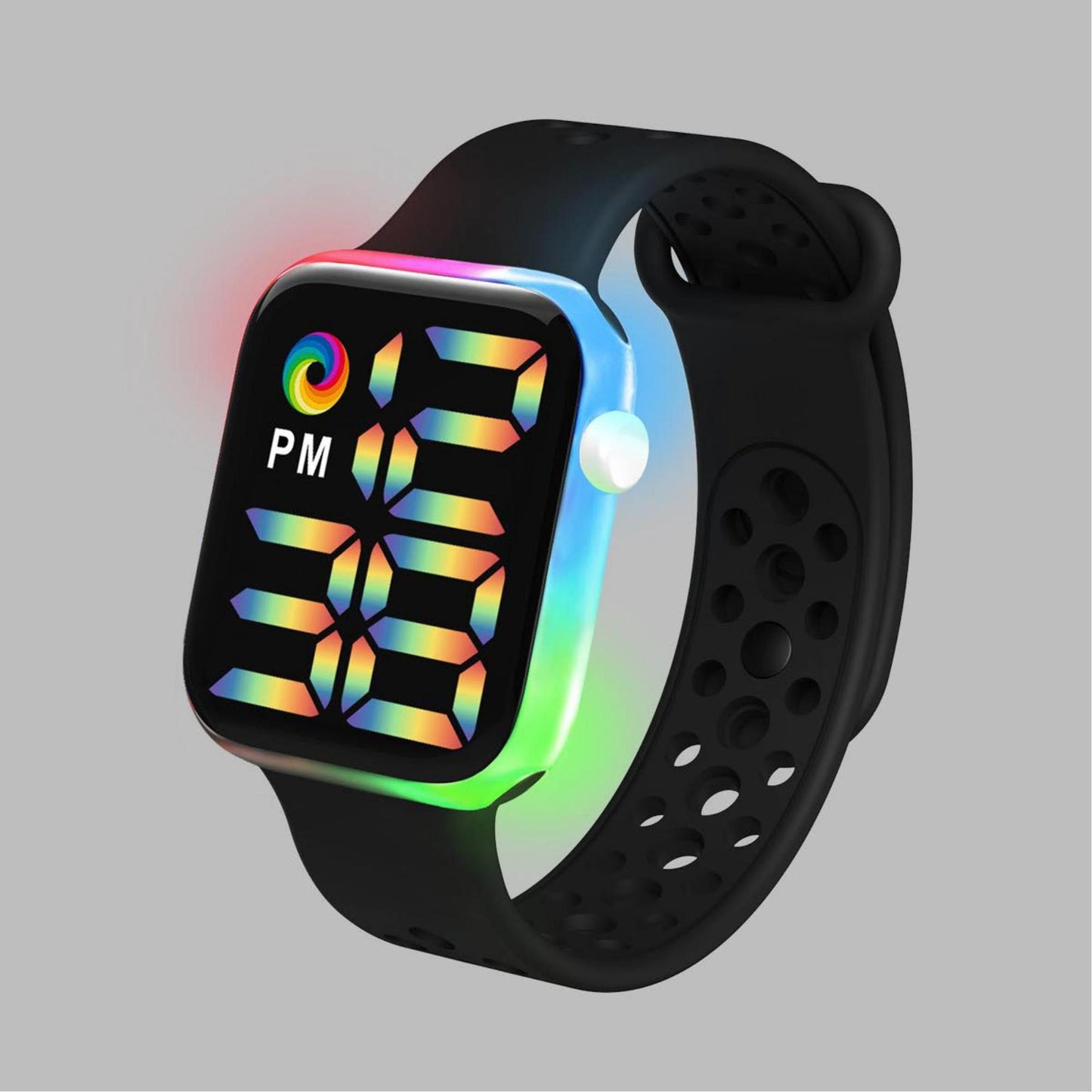 Reloj Digital electrónico con correa de silicona para hombre y Mujer, pulsera deportiva con pantalla LED. Ideal para regalar a tu novia o amiga. 💁‍♀️⌚️🎁🌟