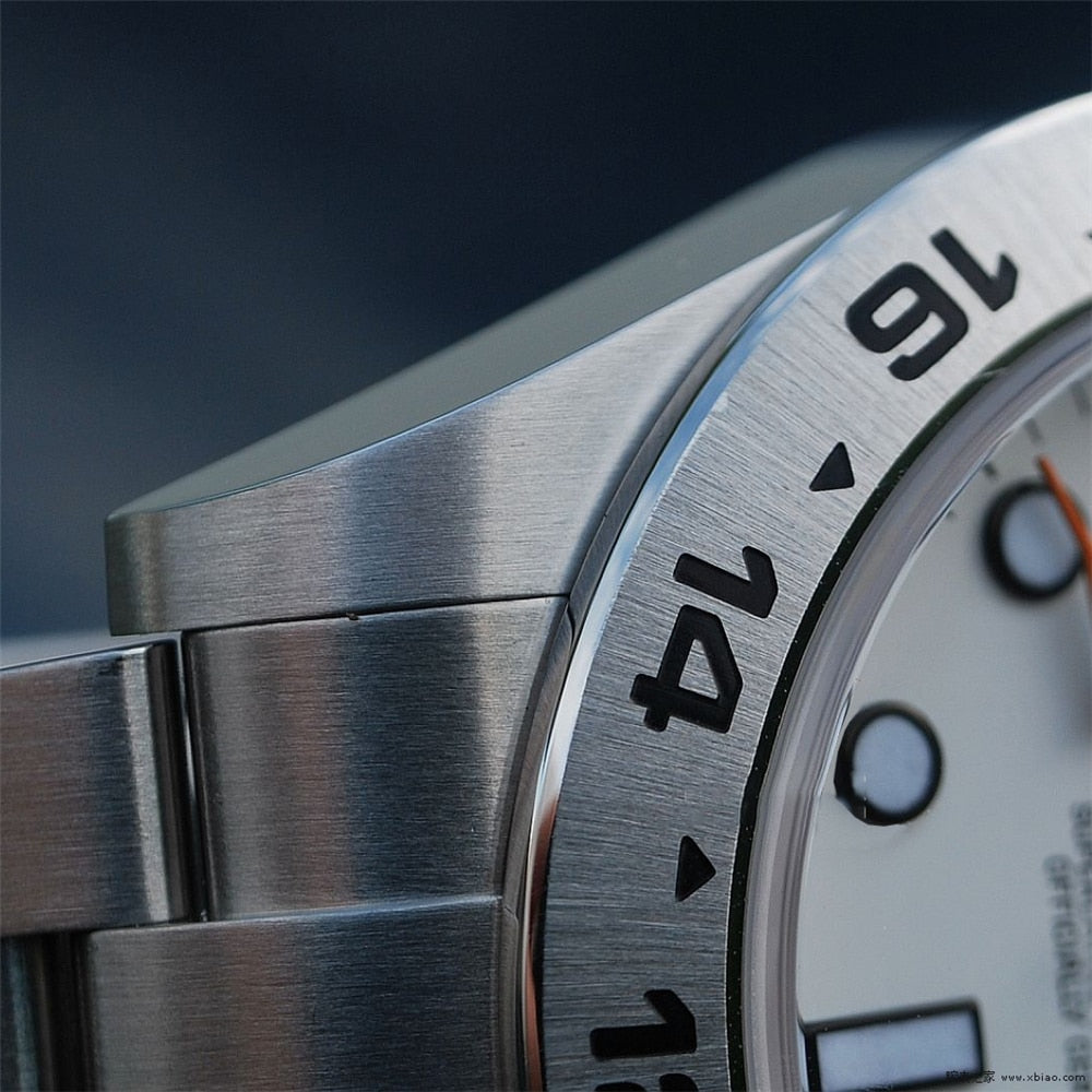 2023 PAGANI Design - Nuevo reloj mecánico automático para hombre GMT de 42mm, con cristal de zafiro, acero inoxidable resistente al agua. ¡Elegante y funcional! ⌚💦🕶️
