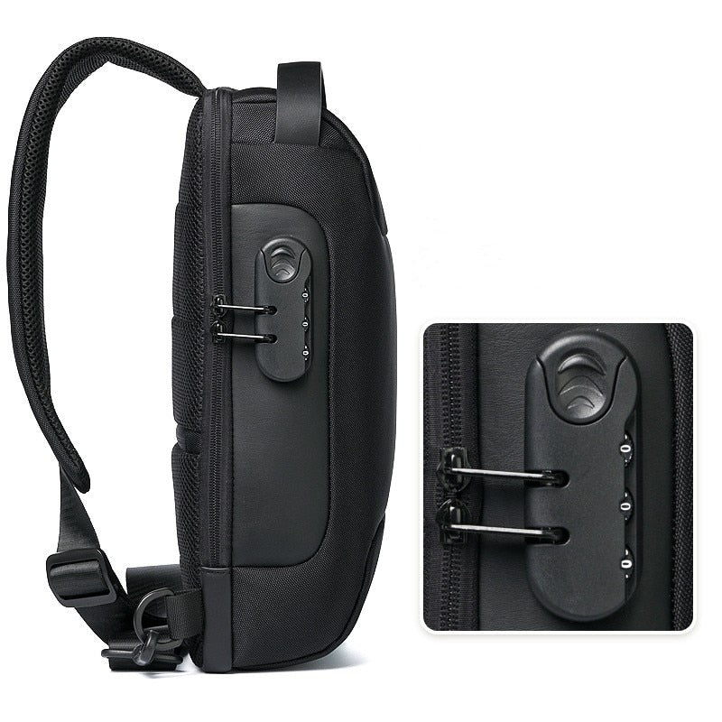 2023 🎒💼 Nuevo bolso de pecho 2023 para hombres. Impermeable, antirrobo, con carga USB. Ideal para viajes y uso diario. ¡Práctico y moderno! 🔒⚡️ #BolsoHombre #Impermeable #Antirrobo #CargaUSB #Moderno