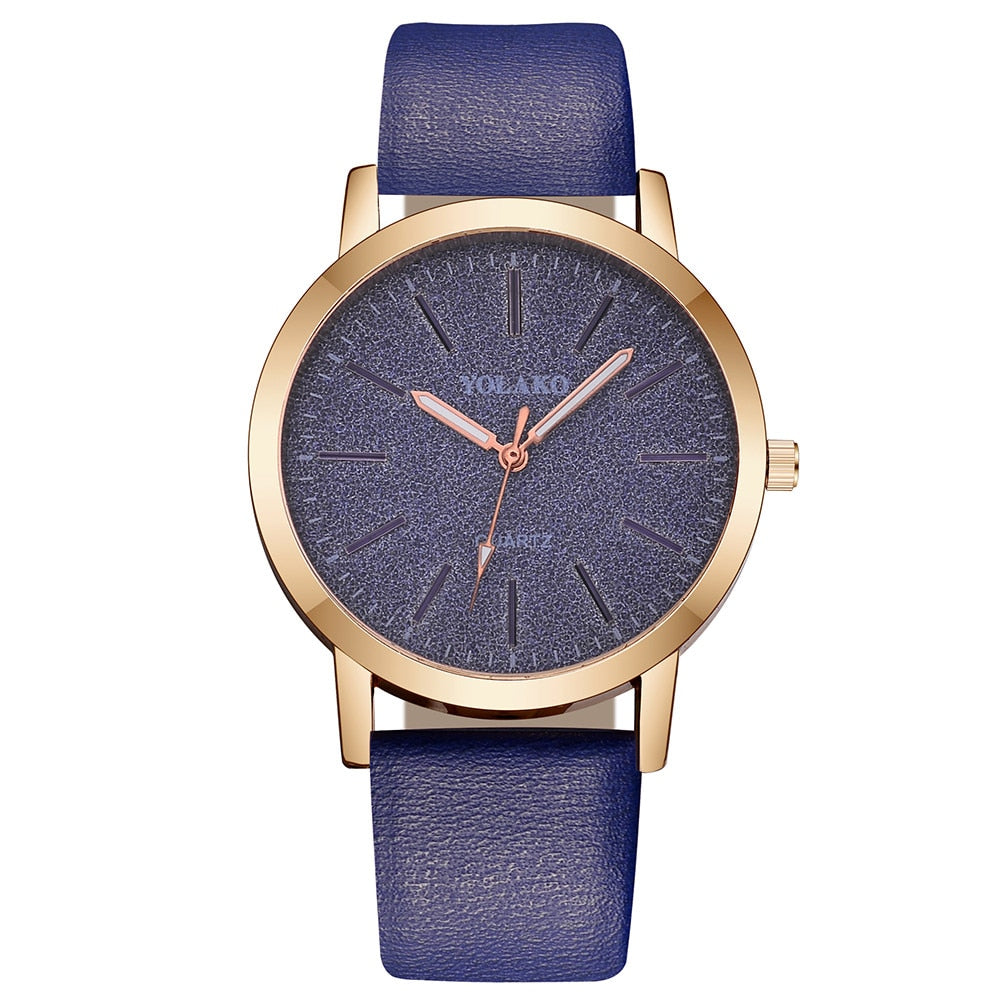 Women's Watches¡Descubre la elegancia del lujo con la "Montre Femme"! Un reloj de marca para mujeres con un diseño de moda, con correa de cuero. Este reloj de pulsera femenino de cuarzo es perfecto para lucir con estilo.  ⌚💕