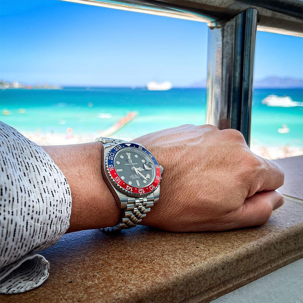 PAGANI DESIGN Nuevo Reloj Mecánico de Lujo para Hombre