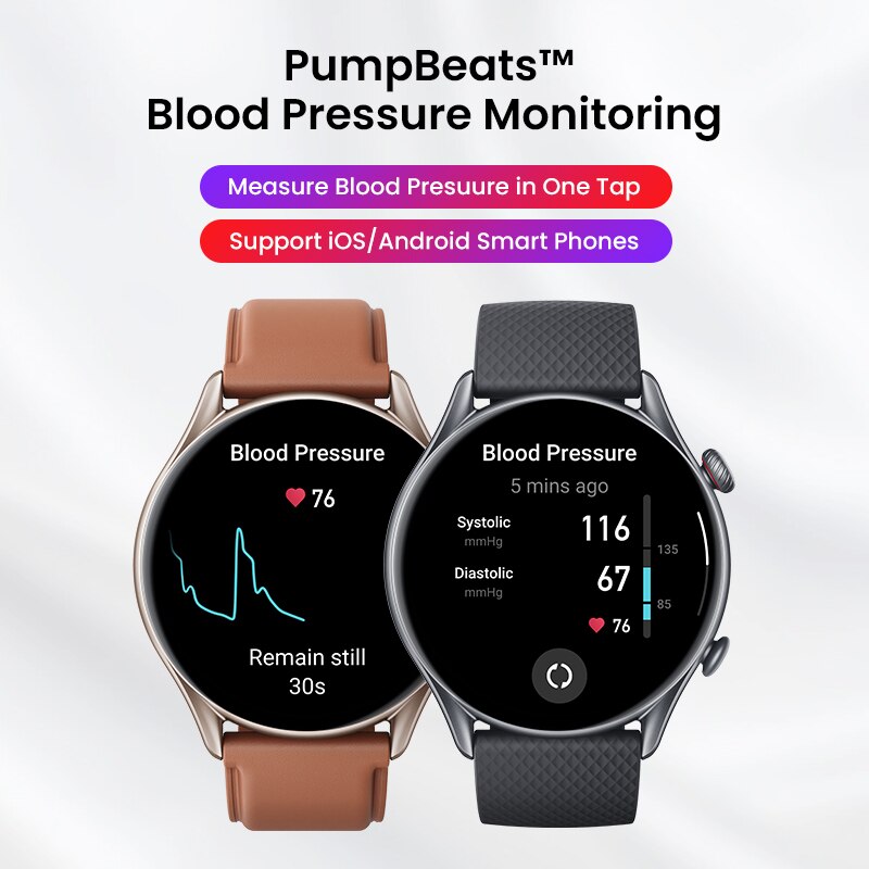Amazfit GTR 3 Pro! Este elegante reloj inteligente cuenta con una pantalla AMOLED de 1,45 pulgadas, Alexa integrada y GPS con Zepp OS para Android e iOS. ¡Descubre todas sus funciones avanzadas y mantente conectado en estilo! ⌚️🚀📱