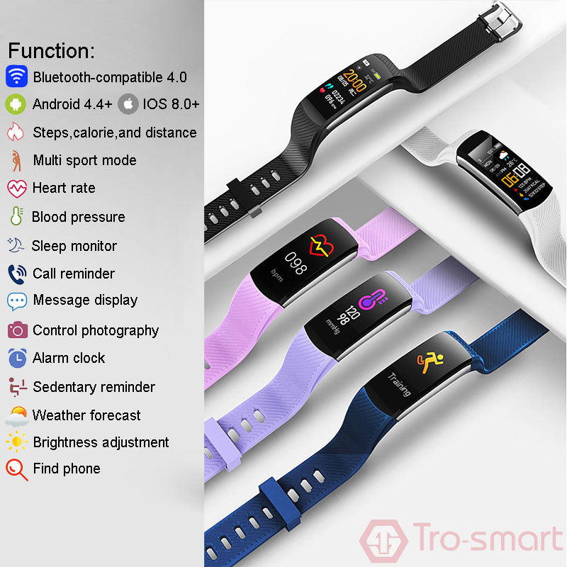 Smartwatch Deportivo C5S"! Un reloj inteligente para hombres y mujeres, compatible con Android e iOS. ⌚🏃‍♂️📱