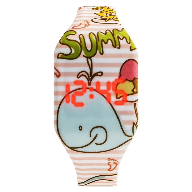 ¡Relojes infantiles de dinosaurios! 🦕🦖 Divertidos y adorables relojes LED digitales para niños y niñas. ¡Hora de aprender con diversión! ⌚👧👦