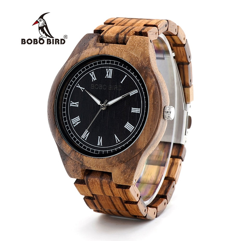 BOBO BIRD - Reloj de Madera   🕰️ modelo W