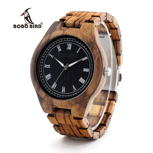 BOBO BIRD - Reloj de Madera   🕰️ modelo W