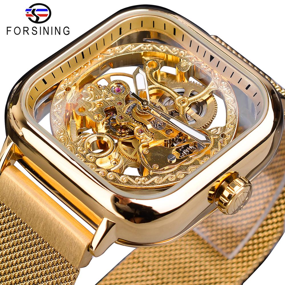 Forsining – Reloj mecánico automático para hombre⌚💎🔥👑