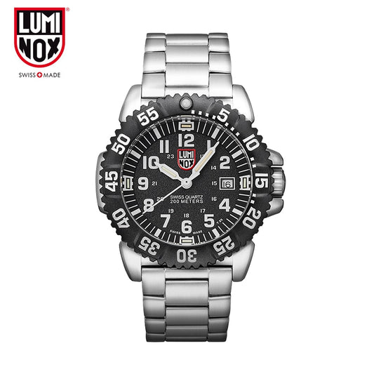 Luminox-reloj deportivo de cuarzo para hombre, cronógrafo militar, hecho en Suiza, resistente al agua,