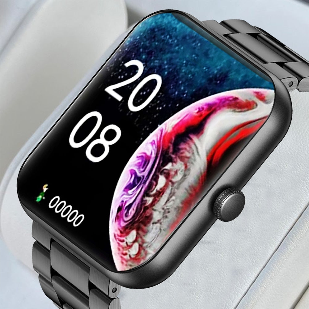 SENBONO para Hombres 💧💦 3ATM Impermeable IP68 🏊‍♂️⌚ Reloj Deportivo de 1.83 pulgadas ⌚️💪 Esferas Personalizadas 🔄💻 Smartwatch para Hombres y Mujeres ⌚️🚺 Compatible con Xiaomi, iOS y Android 📱🤝